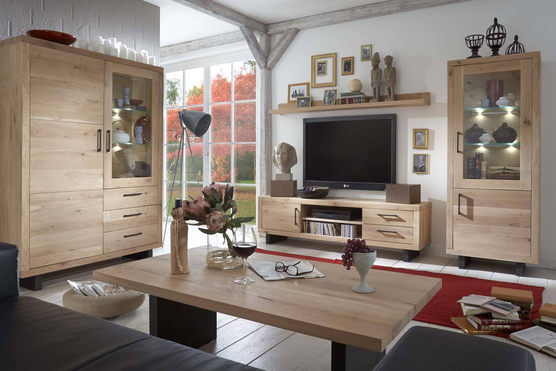 Quel meuble chêne pour un salon