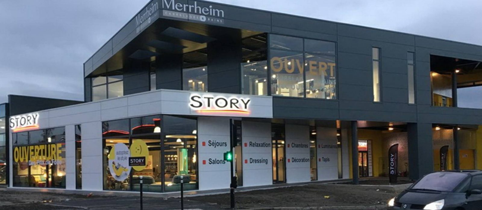 Ouverture magasin story Valencienne, Nord
