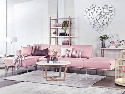 Ce canapé modulable sur pieds, léger et élégant, s'accordera à vos envies et apportera un côté chic et raffiné à votre salon