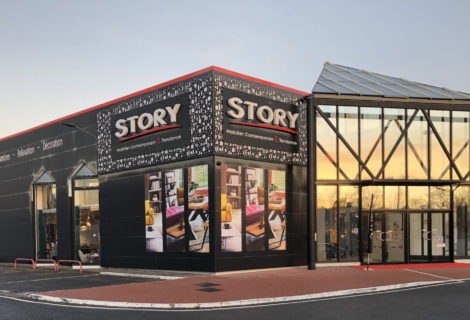 Façade STORY Reims - mobilier contemporain et tendance