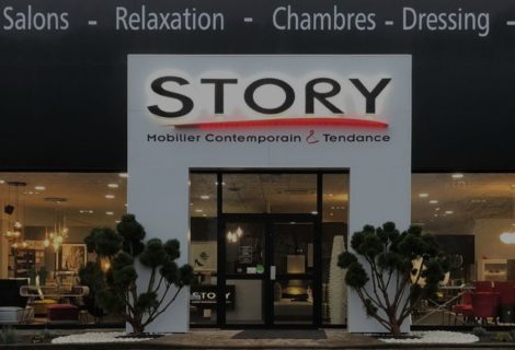 Façade Chartres STORY Mobilier contemporain et tendance