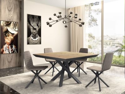 Table extensible ronde ou carrée - STORY Mobilier contemporain et tendance