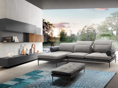 Canapé assise capitonnée et dossier modulable - Story Mobilier