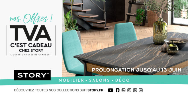 Opération TVA chez Story, prolongation jusqu'au 13 juin