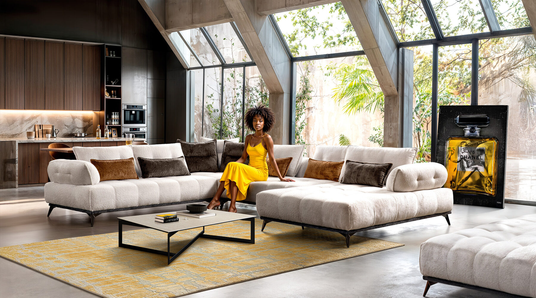 Canapé Giorgia Story Mobilier Contemporain Et Tendance
