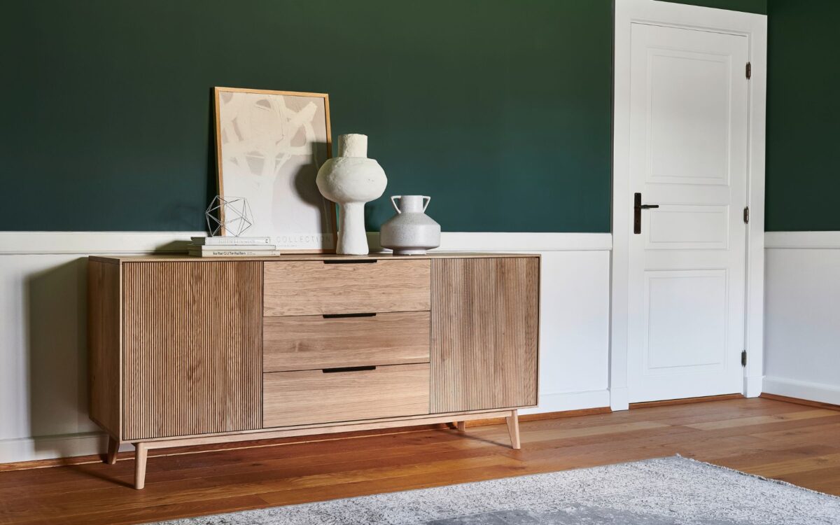 Séjour tendance en bois - Story mobilier contemporain et tendance