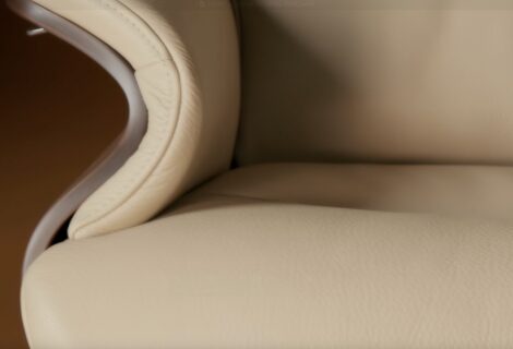 Zoom cuir - Story mobilier contemporain et tendance