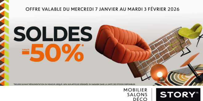 Les Soldes Story - mobilier contemporain et tendance
