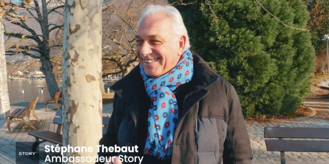 Stéphane Thebaut, ambassadeur Story