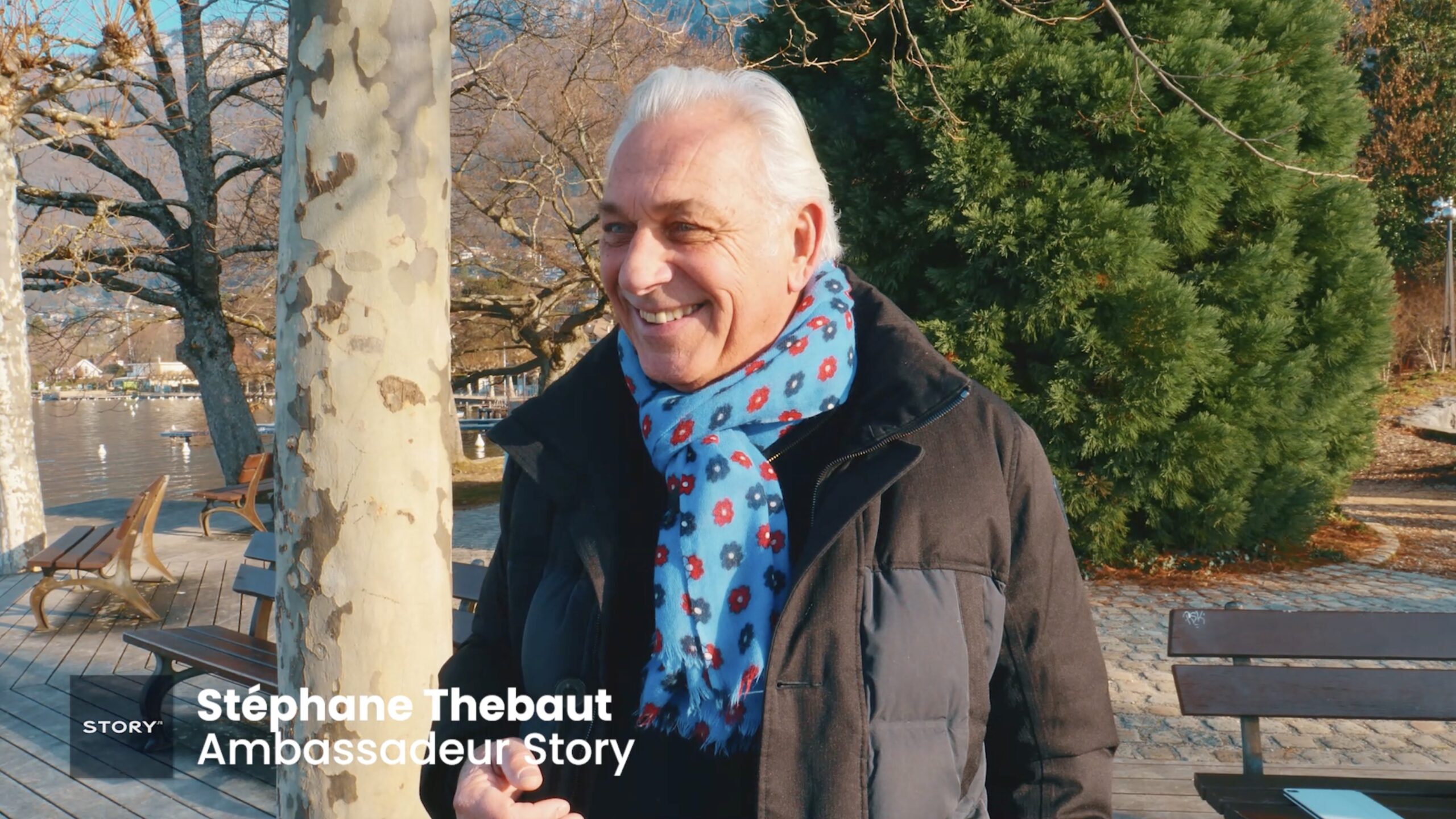 Stéphane Thebaut, ambassadeur Story