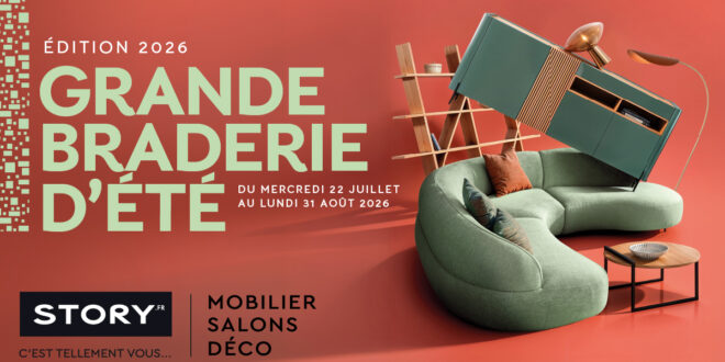 La Grande Braderie d'été STORY - mobilier contemporain et tendance
